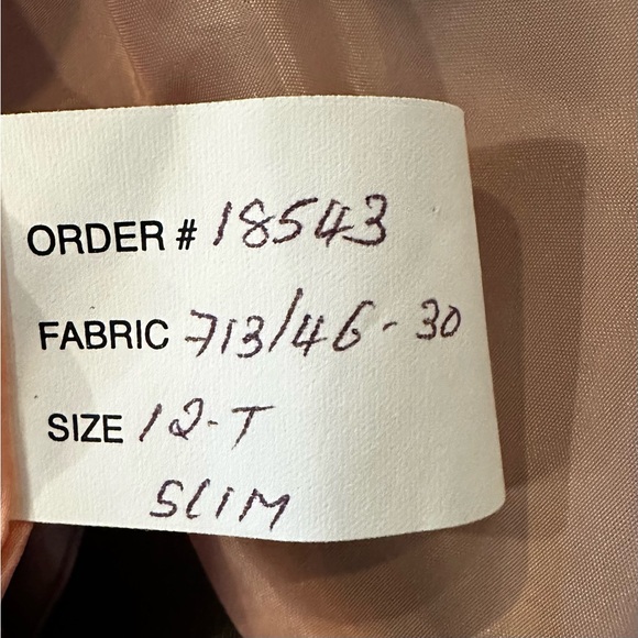 NEW/NWT Beautiful Brown Grand Prix Virgin Wool Hunt / Show / Competition Jacket - Picture 11 of 13